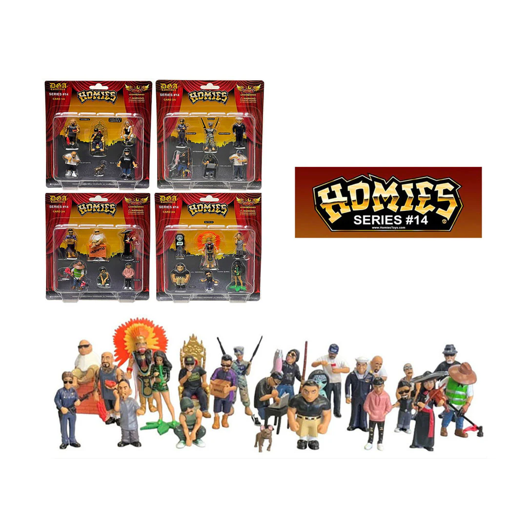HOMIES DGA SERIES 14 COLLECTIBLE FIGURES 1.75"