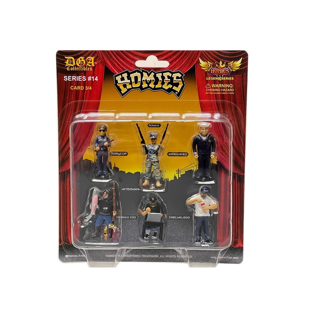 HOMIES DGA SERIES 14 COLLECTIBLE FIGURES 1.75"
