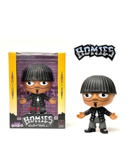HOMIES DGA FIGURES 4.5" BIG HEADZ - EIGHTBALL
