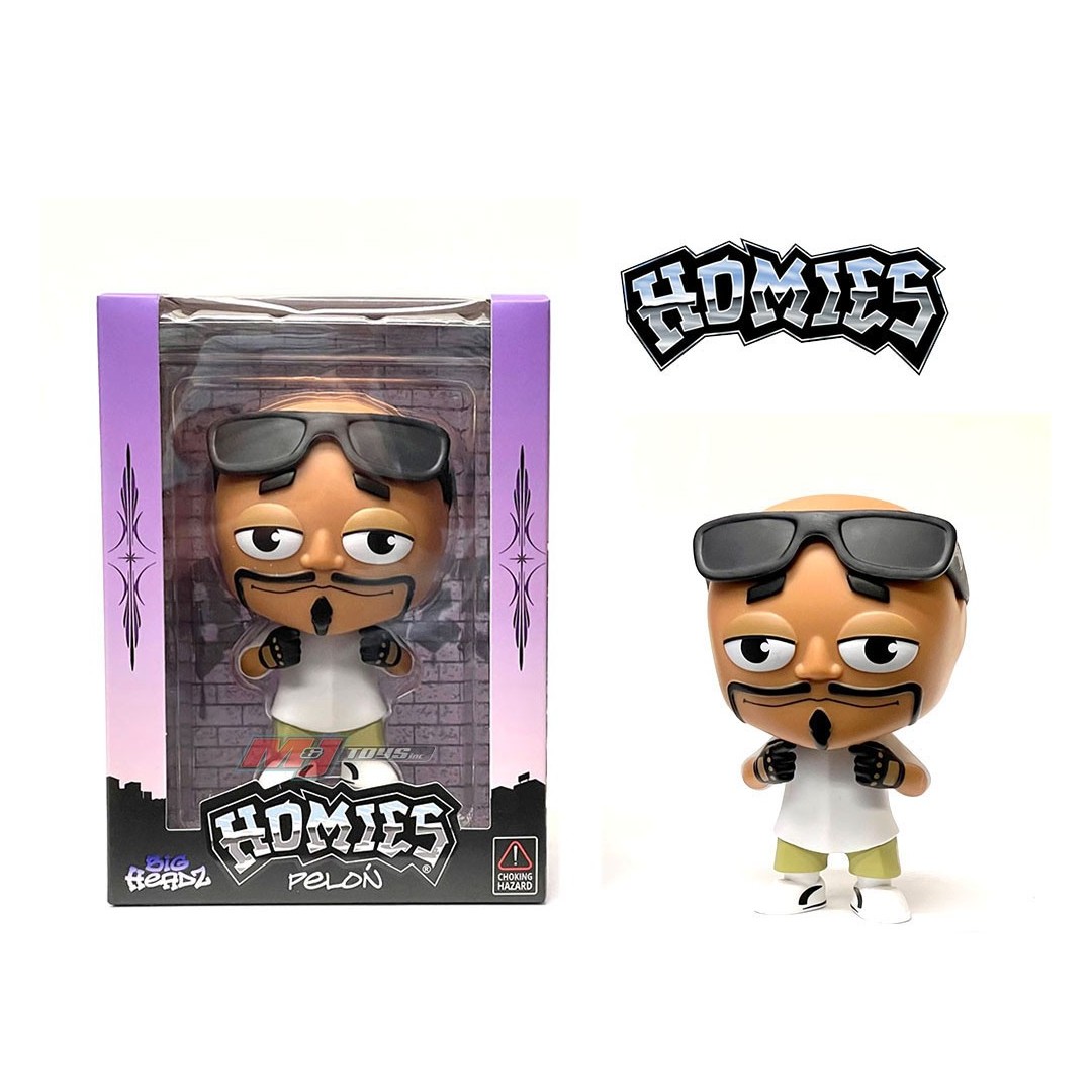 HOMIES DGA FIGURES 4.5" BIG HEADZ - PELON