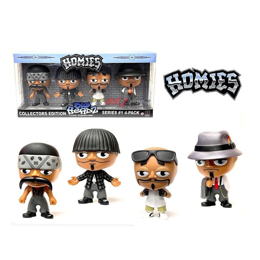 HOMIES DGA FIGURES BIG HEADZ PACK