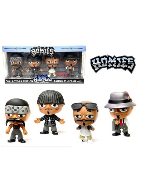 HOMIES DGA FIGURES BIG HEADZ PACK