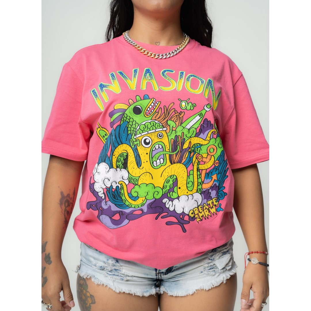 CAMISETA CREATE 2MRW INVASION