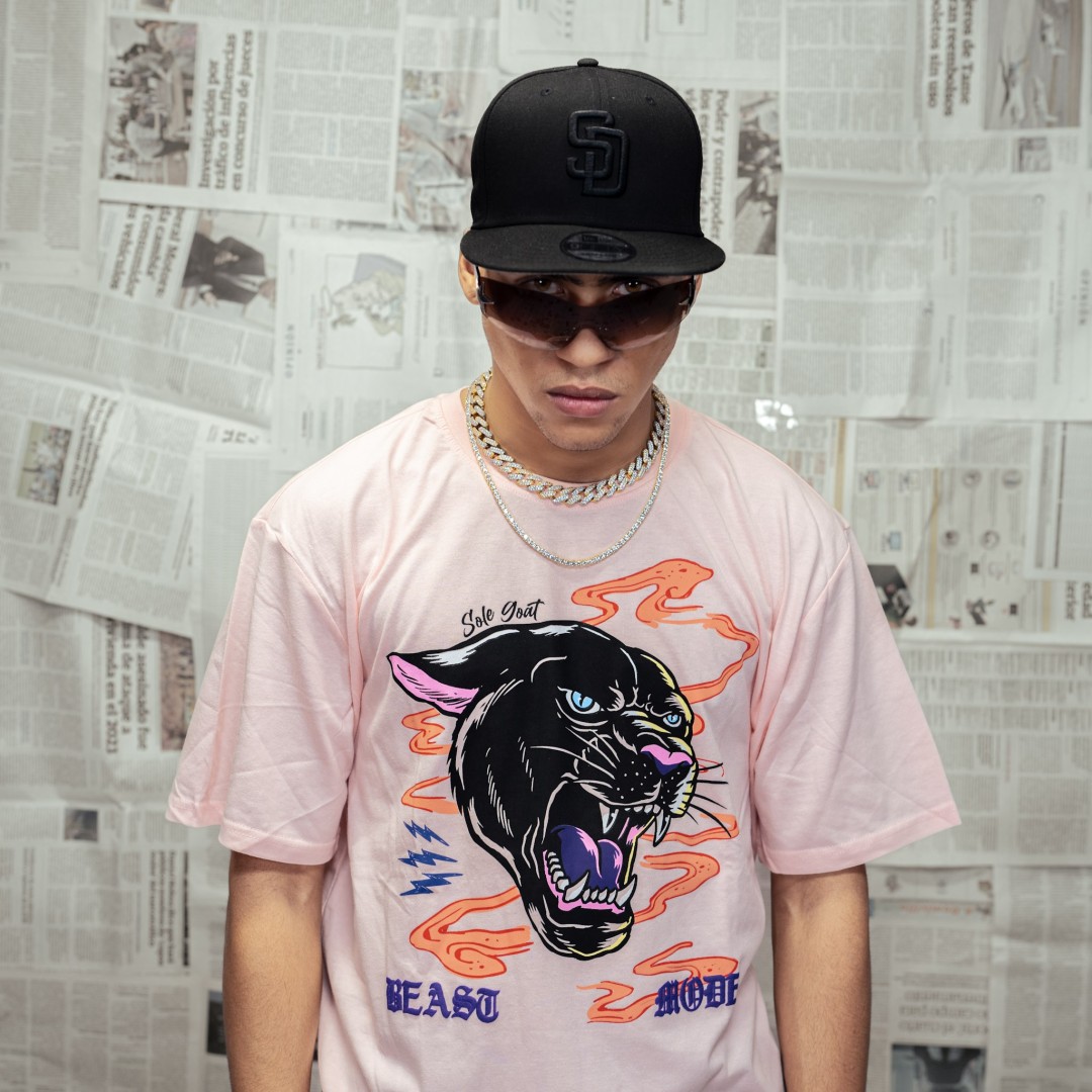 CAMISETA GOAT BEAST MODE PANTHER CAMISETA GOAT BEAST MODE PANTHER