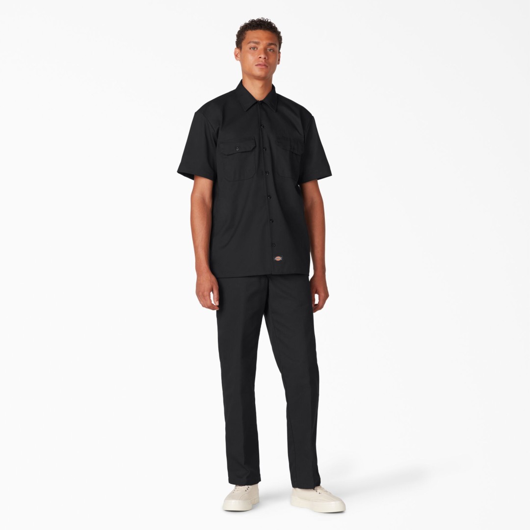 Dickies Short Sleeve Work Shirts Black