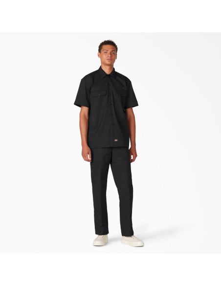 Dickies Short Sleeve Work Shirts Black