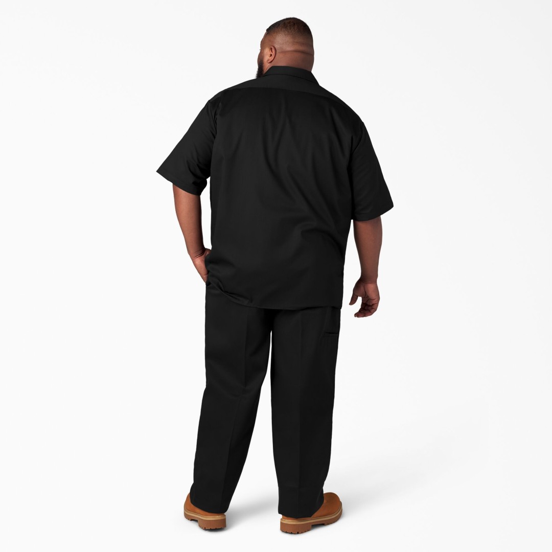 Dickies Short Sleeve Work Shirts Black