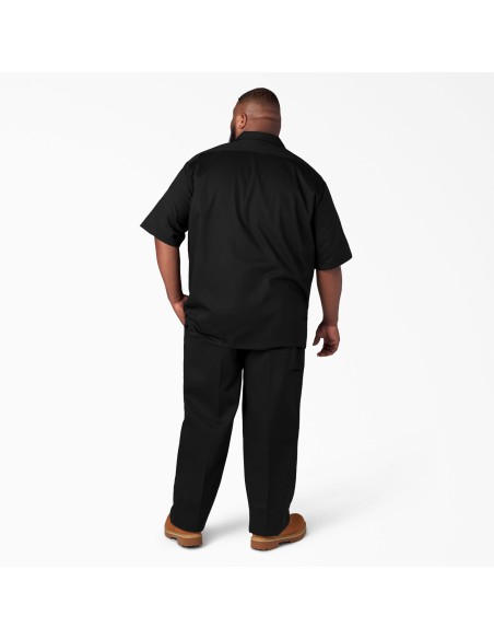 Dickies Short Sleeve Work Shirts Black