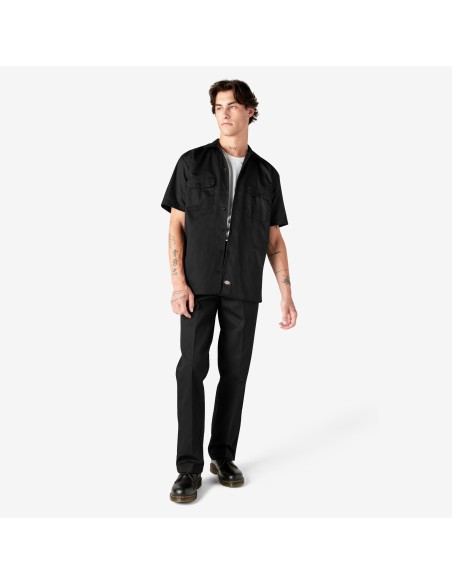 Dickies Short Sleeve Work Shirts Black