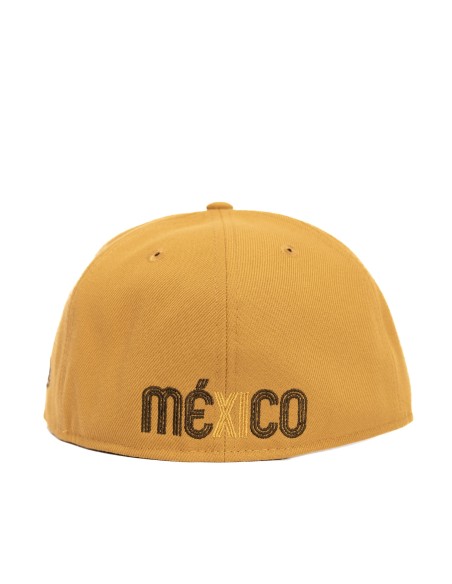 GORRA NEW ERA MEXICO WBC 2023 MUSTARD FITTED 59FIFTY