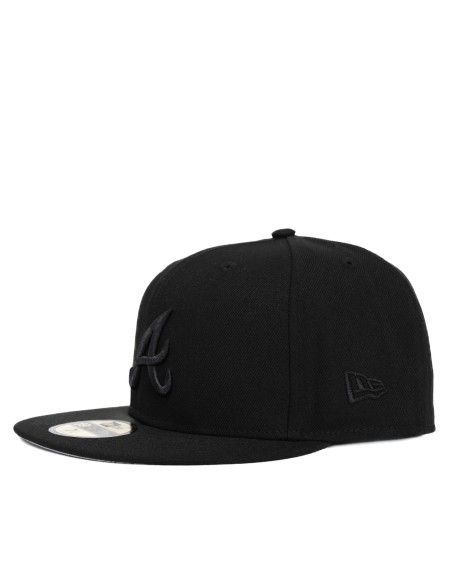 GORRA MLB ATLANTA BRAVES BLACKOUT FITTED 59FIFTY