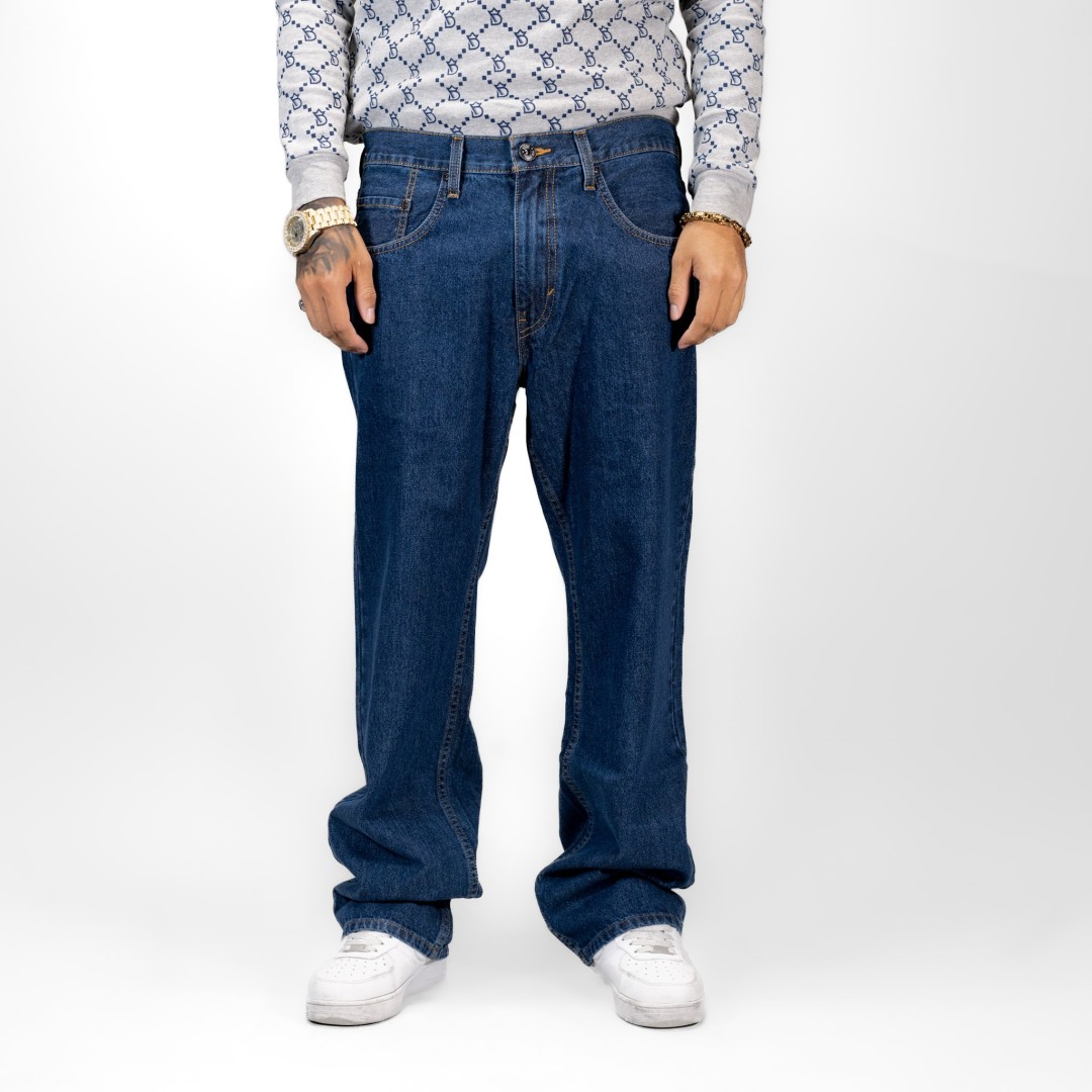 DURY TUMBADO JEANS STEEL INDIGO
