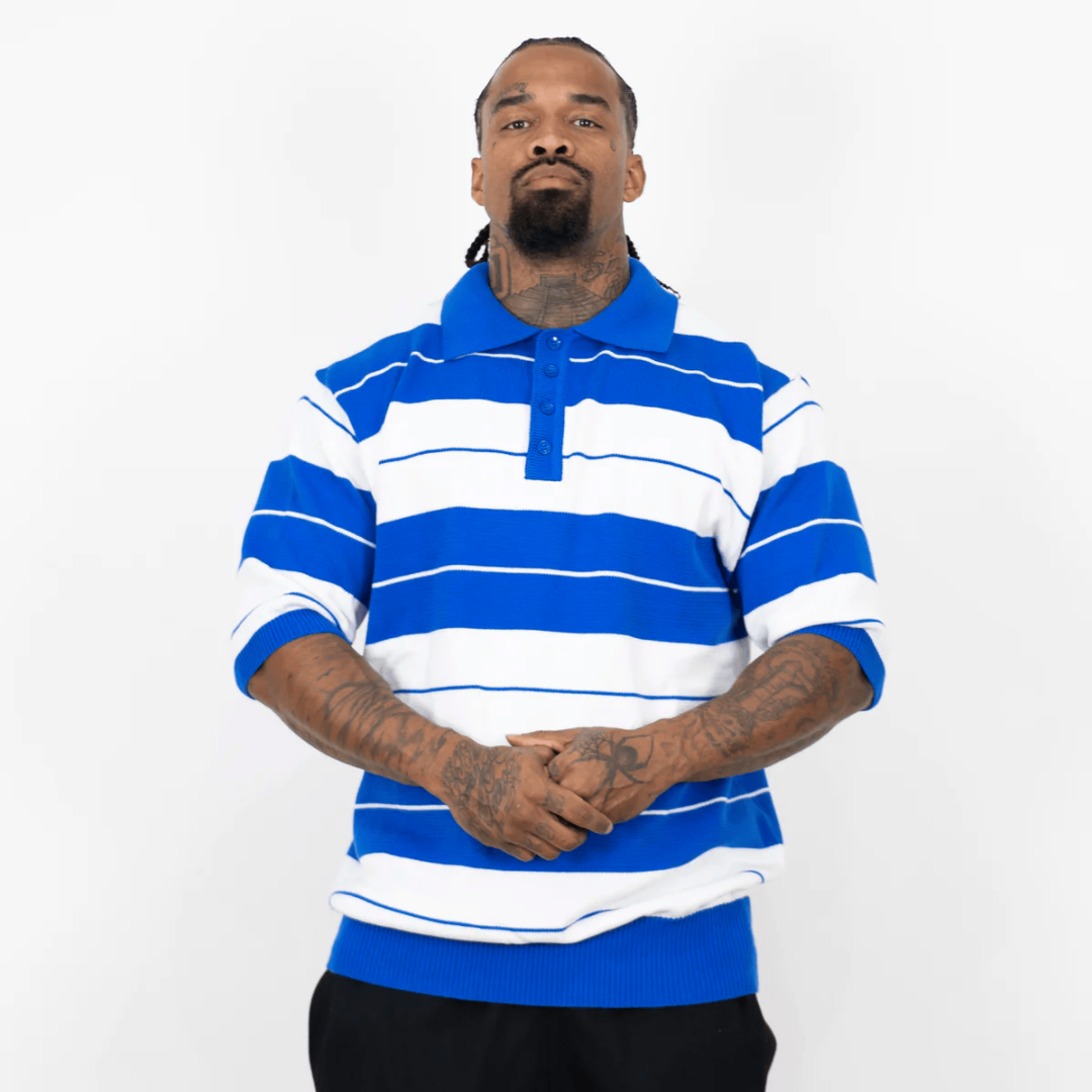 FB COUNTY CHARLIE BROWN SHIRT / BLUE - WHITE