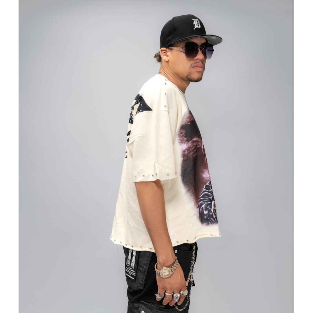 BKYS RAIDERS CROPPED TEE