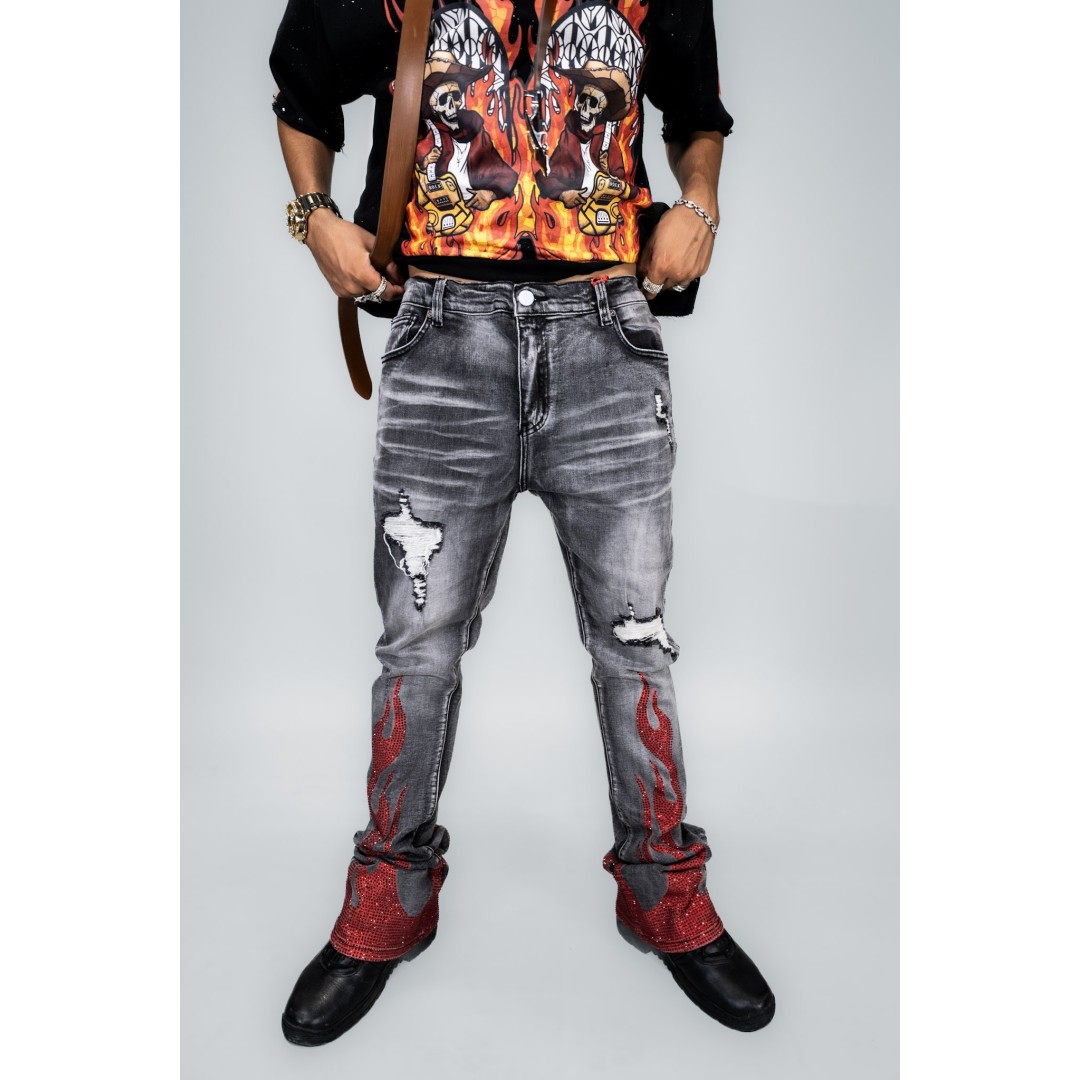 ARMOR FLAME RHINESTONE...