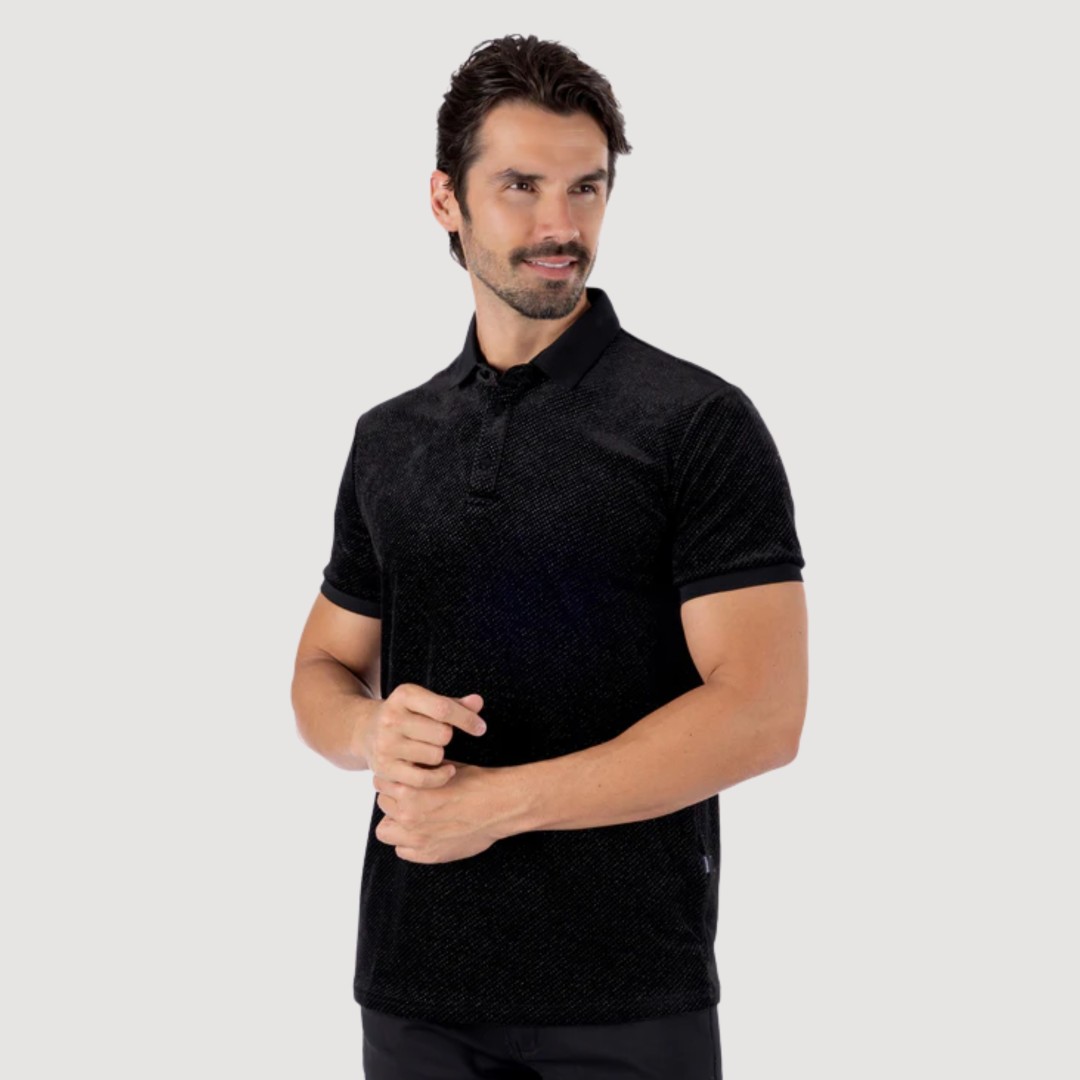 BARABAS NUVORA POLO SHIRT BLACK