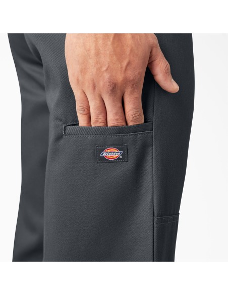 Dickies Loose Fit Double Knee Work Pants Charcoal Gray