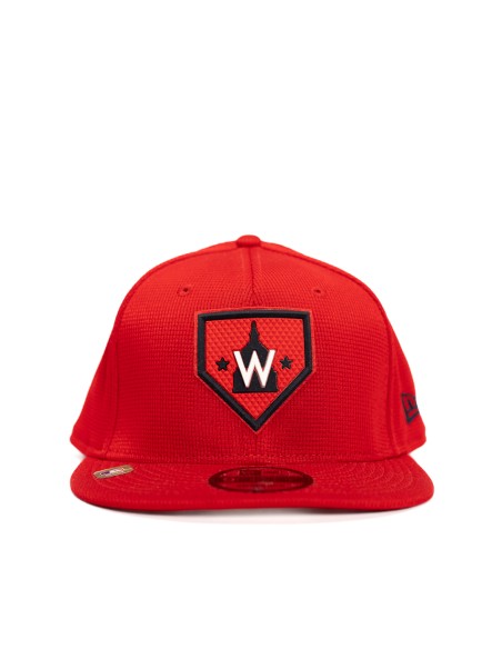 GORRA MLB WASHINGTON NATIONALS ROJA LOGO HOME PLAY DEPORTVA SNAPBACK 9FIFTY