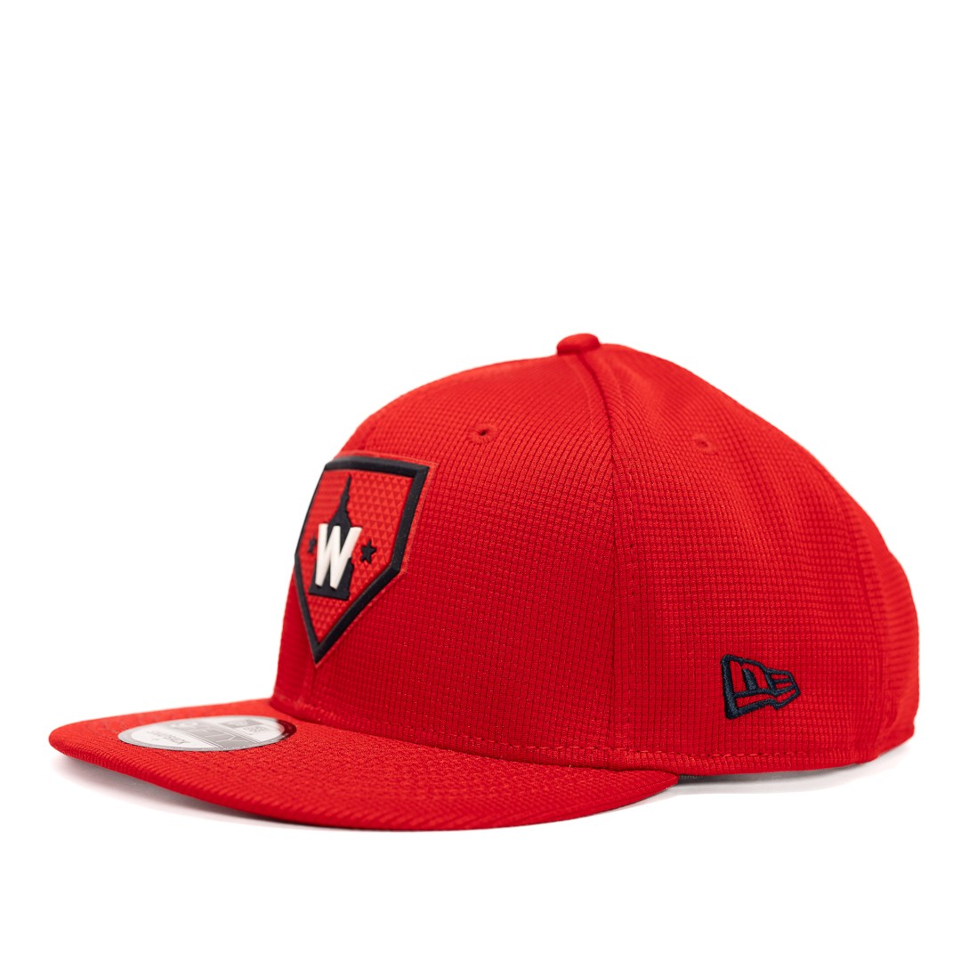 GORRA MLB WASHINGTON NATIONALS ROJA LOGO HOME PLAY DEPORTVA SNAPBACK 9FIFTY