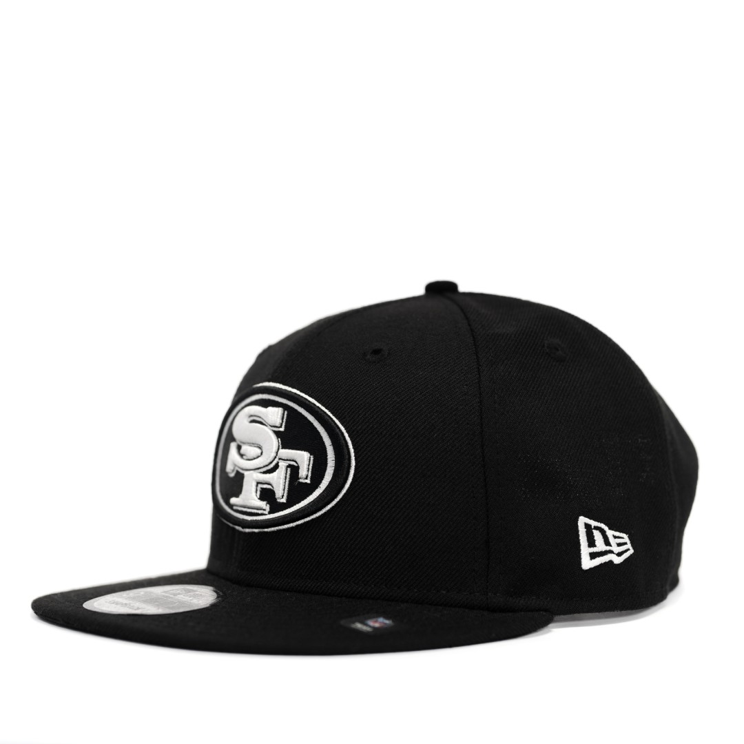 GORRA NFL SAN FRANCISCO 49ERS NEGRA/BLANCO SNAPBACK 9FIFTY